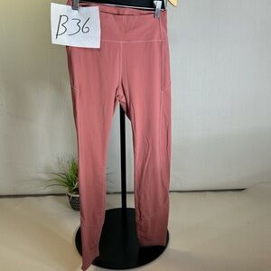 ACTA Women's Dusty Rose Active Leggings Used, in good condition
